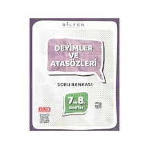 Bilfen 7 Ve 8.sınıf Deyimler Ve Atasözleri Soru Bankası Maarif Modeli Yeni