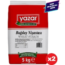 5 Kg X 2 Paket - Yazar Buğday Nişastası