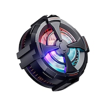 Forzacase Xiaomi Black Shark 5-5 Pro Uyumlu 5500 Rpm Kablolu Rgb Işıklı Manyetik Soğutucu Fan Fc560