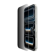 Belkin Ova213hq Screenforce Invisiglass Privacy Filter İphone 17 Pro Uyumlu Kolay Hizalama Kitli Temperli Cam Ekran Koruyucu