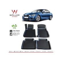 Bmw 3 Serisi F30 Paspas 2013 2019 Arası 3D Havuzlu Wöller Pasp .