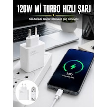 Ers 120w Şarj Aleti Type-c Uyumlu Turbo Şarj Aleti Yeni Nesil