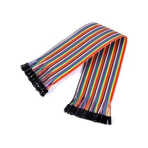 40 Pin Jumper Kablo Dişi Dişi (30Cm) Ayrılabilen Dupont Kablo