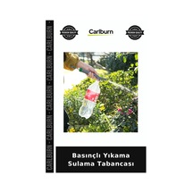 Özel Üretim Bahçe Temizlik Pratik Pet Şişe Uyumlu Basınçlı Yıkama Sulama Tabancası