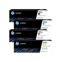 Hp 203x Toner 4'lü Set Cf540x-cf541x-cf542x-cf543x M254dw