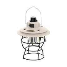 Powermaster Pm-16042 Retro Nostaljik Şarjlı Kamp Lambası Filament + Smd Ledli