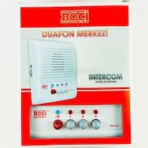 Boci Bocci 4 Lü Merkezi Diafon + 4 Adet Şube