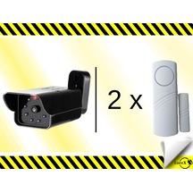 Lorex Caydırıcı D12ır Kamera + 2adet 4444c Pencere Alarm