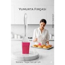 Silikon Yumurta Ve Yağlama Fırçası- Isıya Dayanıklı Kompakt Mutfak Yardımcısı 722587