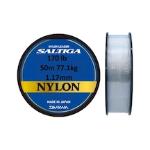 Daiwa Saltiga 50m 1.17mm 170lb Nylon Leader Misina