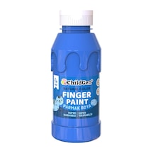 Childgen Süper Yıkanabilir Parmak Boya 350ml - Mavi