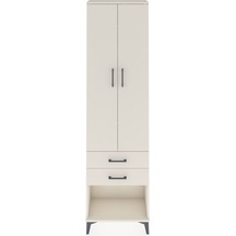 Arges Dolap 4 Raflı 2 Çekmeceli 2 Kapaklı 60x30x221 Aytaşı-aytaşı Aytası