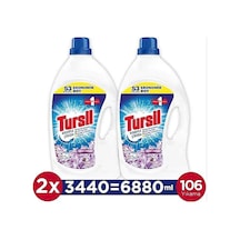 Tursil Sıvı Çamaşır Deterjanı 106 Yıkama Leylak Bahçesi 2 x 3440 ML Tursil Sıvı Çamaşır Deterjanı 106 Yıkama Leylak Bahçesi 2 x 3440 ML