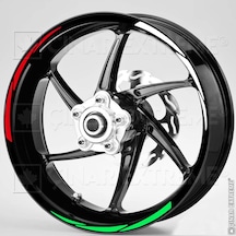Italy Desing 3 Renk 3 Parçalı Reflektif Jant Şeridi Çınar Extreme
