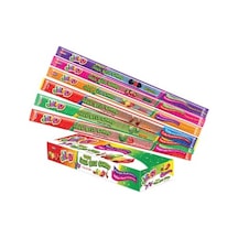 Saadet Jellopy Metre Şeker Karışık Cola , Çilek , Elma , Böğürtlen 30gr 72li 8'li Paket