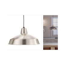 Rys Retro Paslanmaz Inox Modern Dekoratif Sarkıt Avize 35 Cm