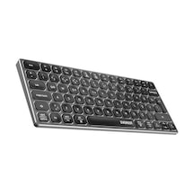 Everest KB-BT97 Bluetooth Ultra İnce Şarjlı Q Kablosuz Klavye