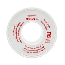 Resiflon Resitape Teflon Bant 250 Adet - 12 Mm X 0.076 Mm X 12 Metre
