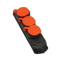 3lü Kauçuk Grup Priz Trifaze 3x25a N11.70