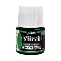 Pebeo Vitrail Cam Boyası 45ml - 15 Black