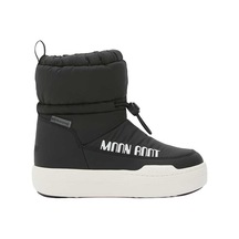N001 Black Bot Kız Çocuk 80d3440090 Moon Boot Jr Park Tube Mid Wp Siyah