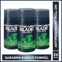 Blade Green Dream Erkek Roll-On Deodorant 3 x 50 ML