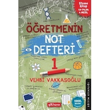 Öğretmenin Not Defteri 1 / Vehbi Vakkasoğlu