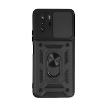 Xiaomi Poco X3 Gt Kılıf Pars Lens Yüzüklü Silikon