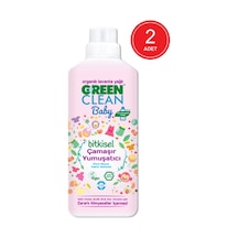 U Green Clean Baby Organik Lavanta Yağlı Bitkisel Çamaşır Yumuşatıcı 2 x 1 L