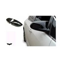 Fıat 500l 14-18 Yarasa Batman Ayna Kapağı Piano Black