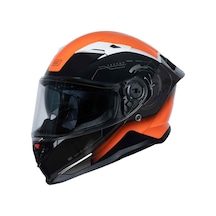 Origine Force Techno Kapalı Kask Turuncu - Titanyum