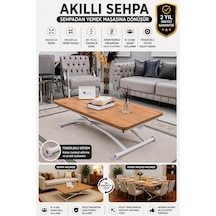 Juppo Üst Tabla Mdf Efesçam Oval Köşe Alt Beyaz Dışa Kıvrım