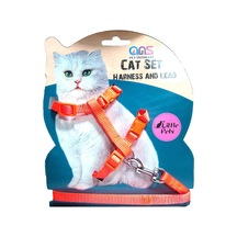 Ans Lüks Gato Kedi Göğüs Takım Tasması Turuncu