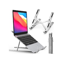 Alüminyum Tablet Ve Laptop Standı 10-17 İnç Katlanabilir Ayarlana