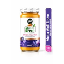 Akıllı Krem Bitkisel Masaj Kremi Biberiye Lavanta Okaliptüs Alabalık Yağı İçeren 100 Ml