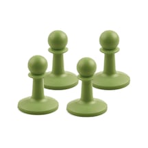 Yifomall Tpr İzolasyonlu Kamp Tenteği Direk Koruyucu Kapağı - Antistatik, Göçük Ve Taşınabilir, 4 Adet Yeşil Haki