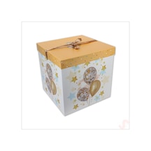 Susle Baby Kapaklı Katlanır Demonte Karton Kutu 30 CM