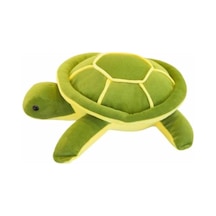 Sevimli Kaplumbağa Peluş Oyuncak Uyku Arkadaşım 30 Cm Yeşil