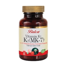 Balen Vitamin K2 (Mk-7) ve D Vitamini İçeren Yumuşak Kapsül 450