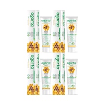 Agarta Doğal Diş Macunu 100ml Propolisli 4 Lü Set Beyazlık