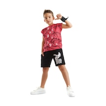 Denokids Mshb&g Dinosaur Expert Erkek Çocuk T-shirt Şort Takım Çok Renkli