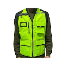 Forte Gt Reflektif HGS Cepli Yelek Sarı Siyah