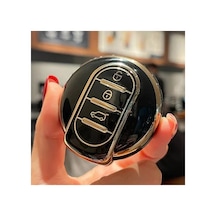 Mini Cooper Nano Siyah Anahtar Kılıfı