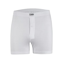 6 Adet Yıldız Erkek Taşma Lastik Düz Renk Penye Boxer Short 43
