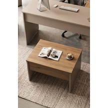Robin Home Opus 72x52 Cm Ofis Sehpası Orta Sehpa Sepet-kumsal Kahverengi