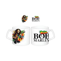 Bob Marley Kupa Bardak Tek Adet 083 Çok Renkli