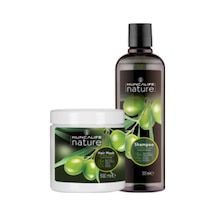 Huncalife Nature Zeytinyağlı Şampuan 500 ML + Saç Bakım Maskesi 500 ML