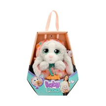 Sevimli Peluş Tavşan 20 Cm Sesli Oyun Arkadaşı