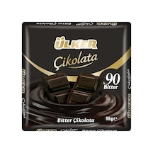 Ülker %90 Bitter Kare Çikolata 55 G - 8 Adet Tarı