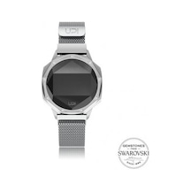Upwatch Iconıc Swarovskı Sılver Loop Band Kadın Kol Saati Gri